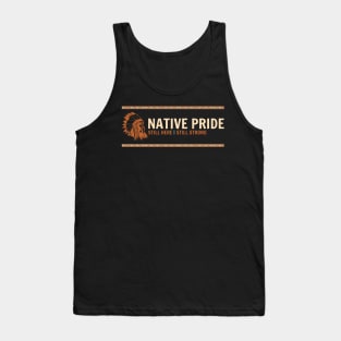 Native American Simple Typograph Tank Top